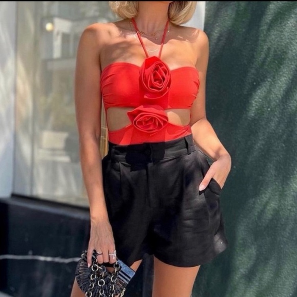 Zara floral body suit